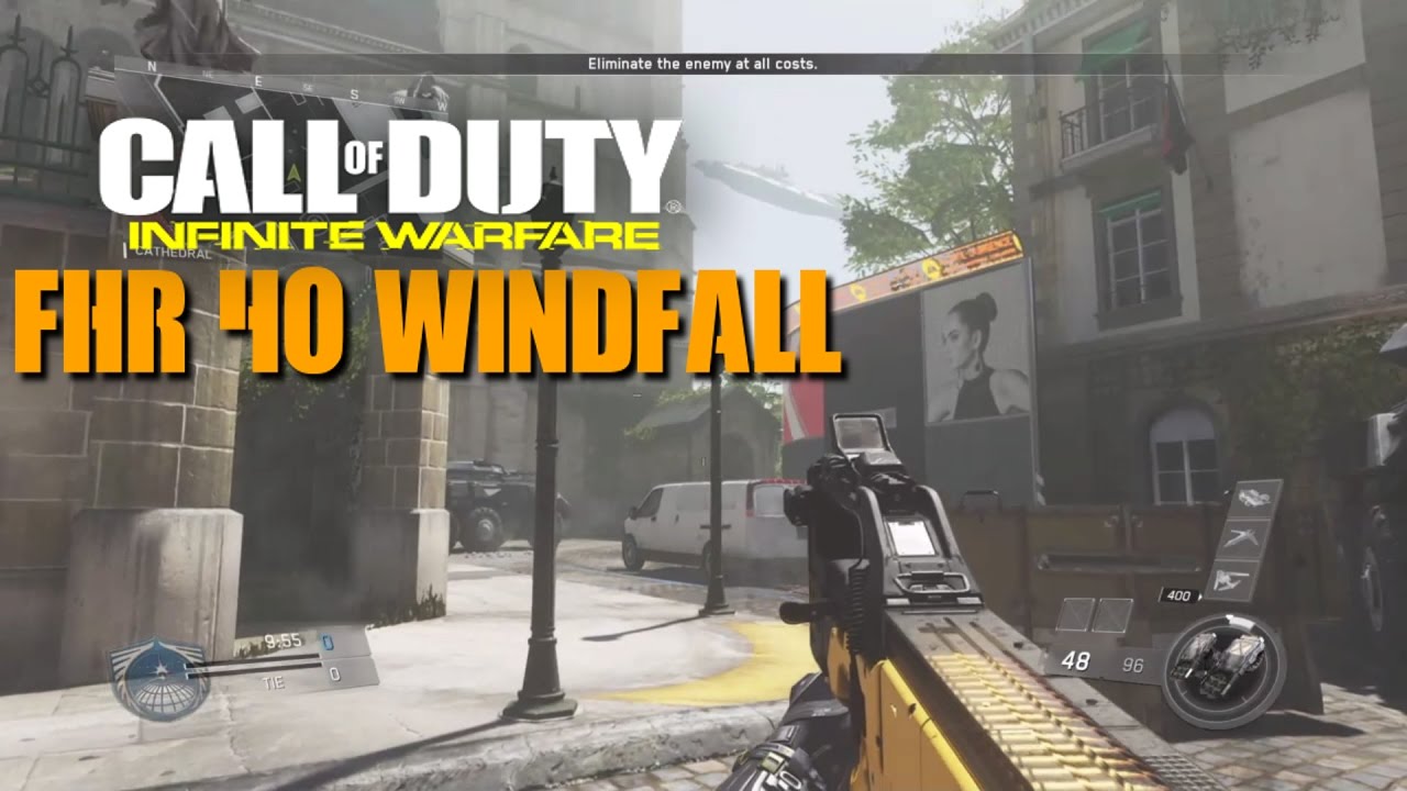 FHR-40 WINDFALL | Infinite warfare Gameplay