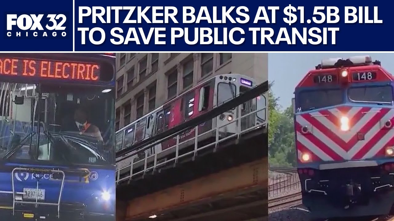 Pritzker balks at $1.5B bill to save Chicago area transit system