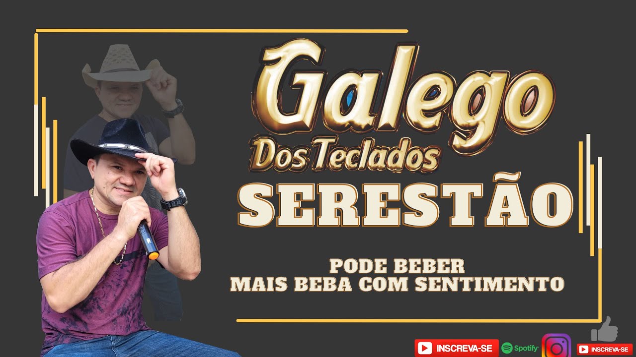GALEGO DOS TECLADOS EM RITMO DE SERESTA AS MELHORES