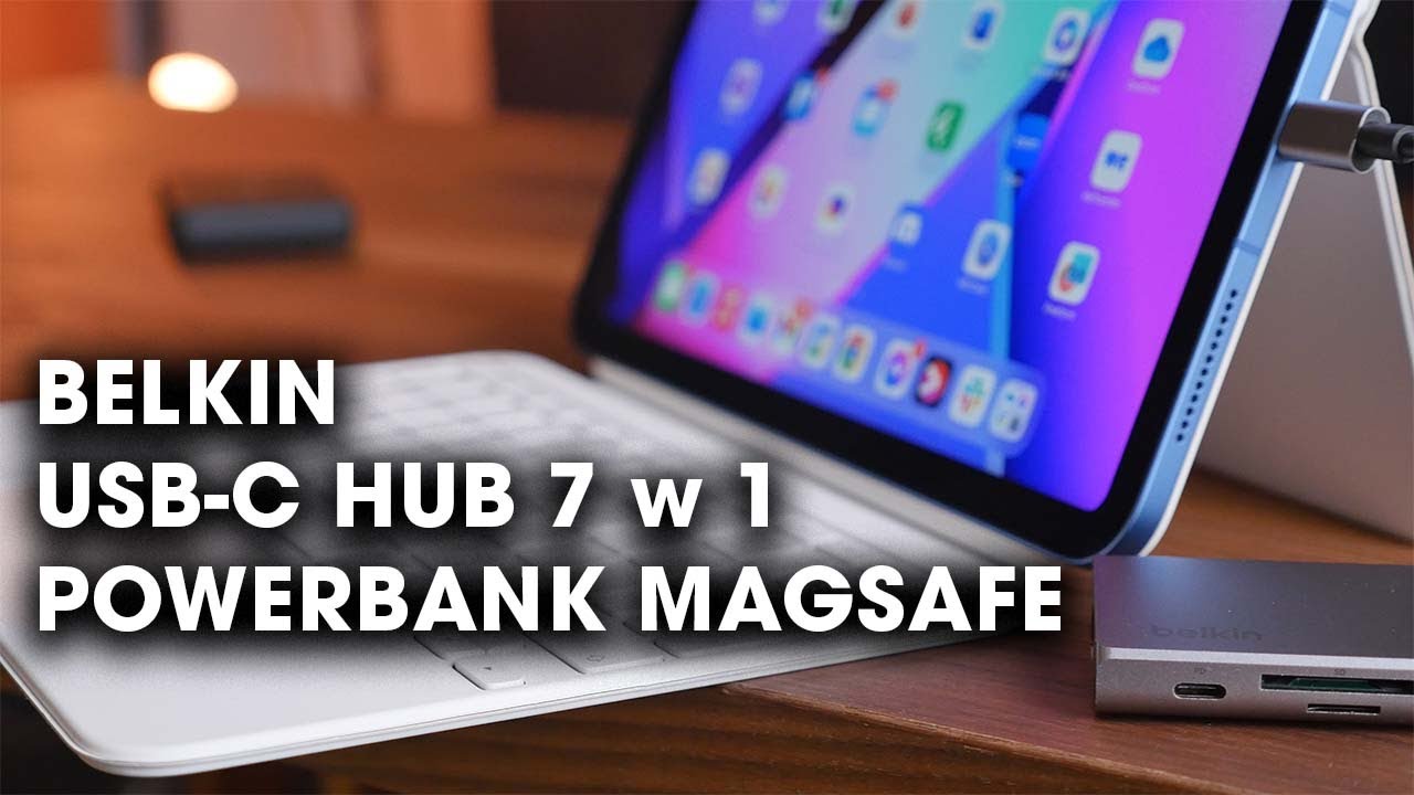 Bez nich nie wychodzę z domu. Hub USB-C i powerbank Belkin w akcji