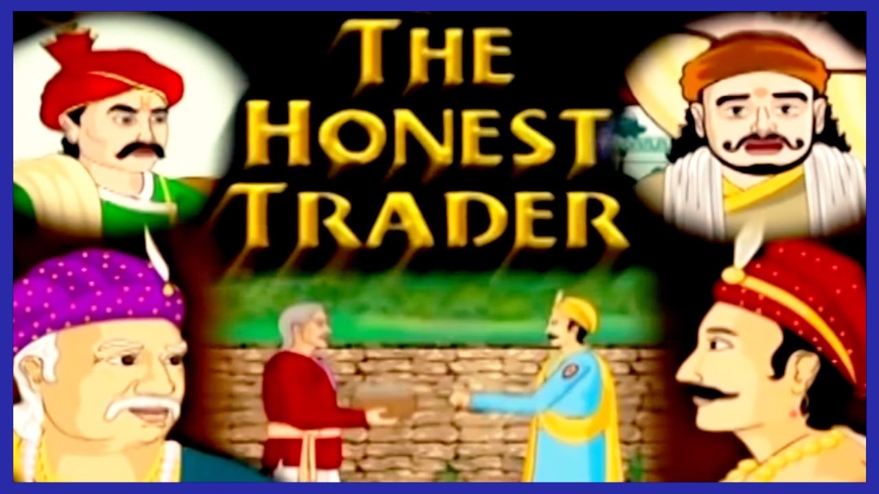 Akbar And Birbal In Tamil | The Honest Trader |  Animated Stories For Kids | Rhyme4Kids