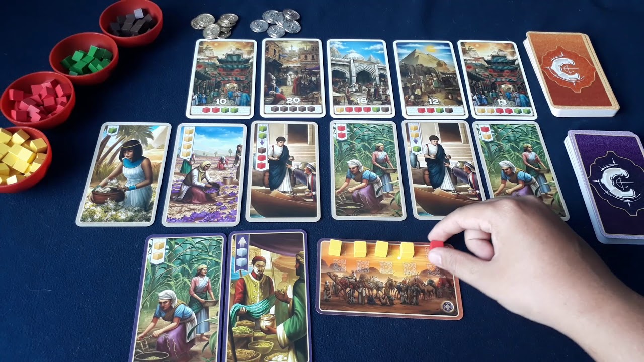 Hướng dẫn chơi Century Spice Road | Board game Garden