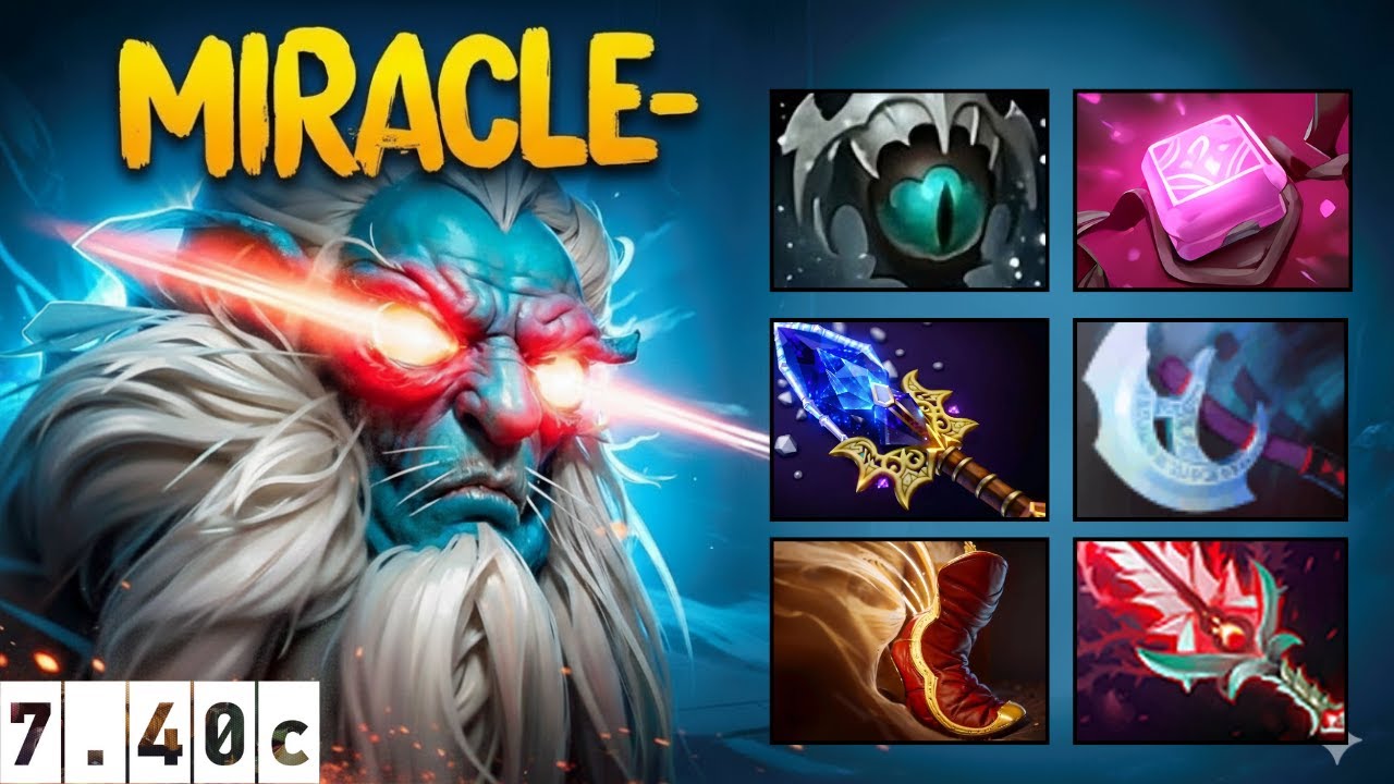 👑 Phantom Lancer от Miracle СЛОМАН в патче 7.40c