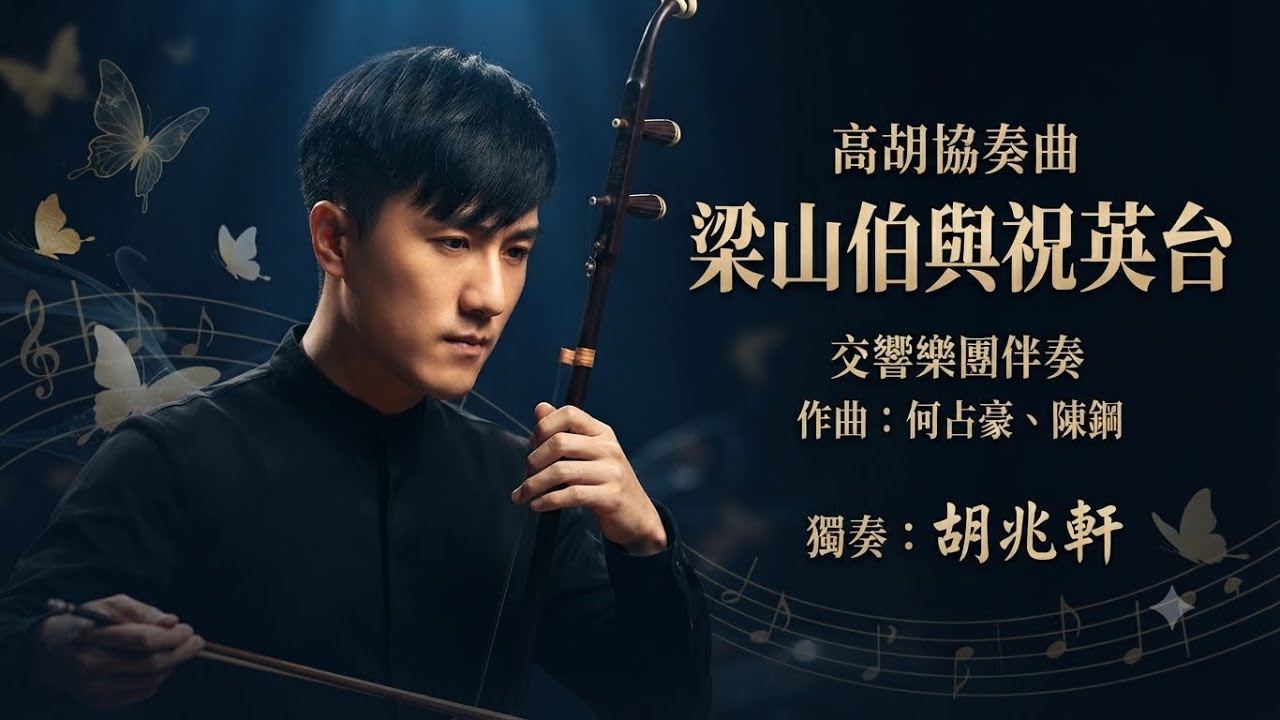 《梁山伯與祝英台》高胡與交響樂團｜《The Butterfly Lovers》｜作曲：何占豪、陳鋼｜高胡：胡兆軒
