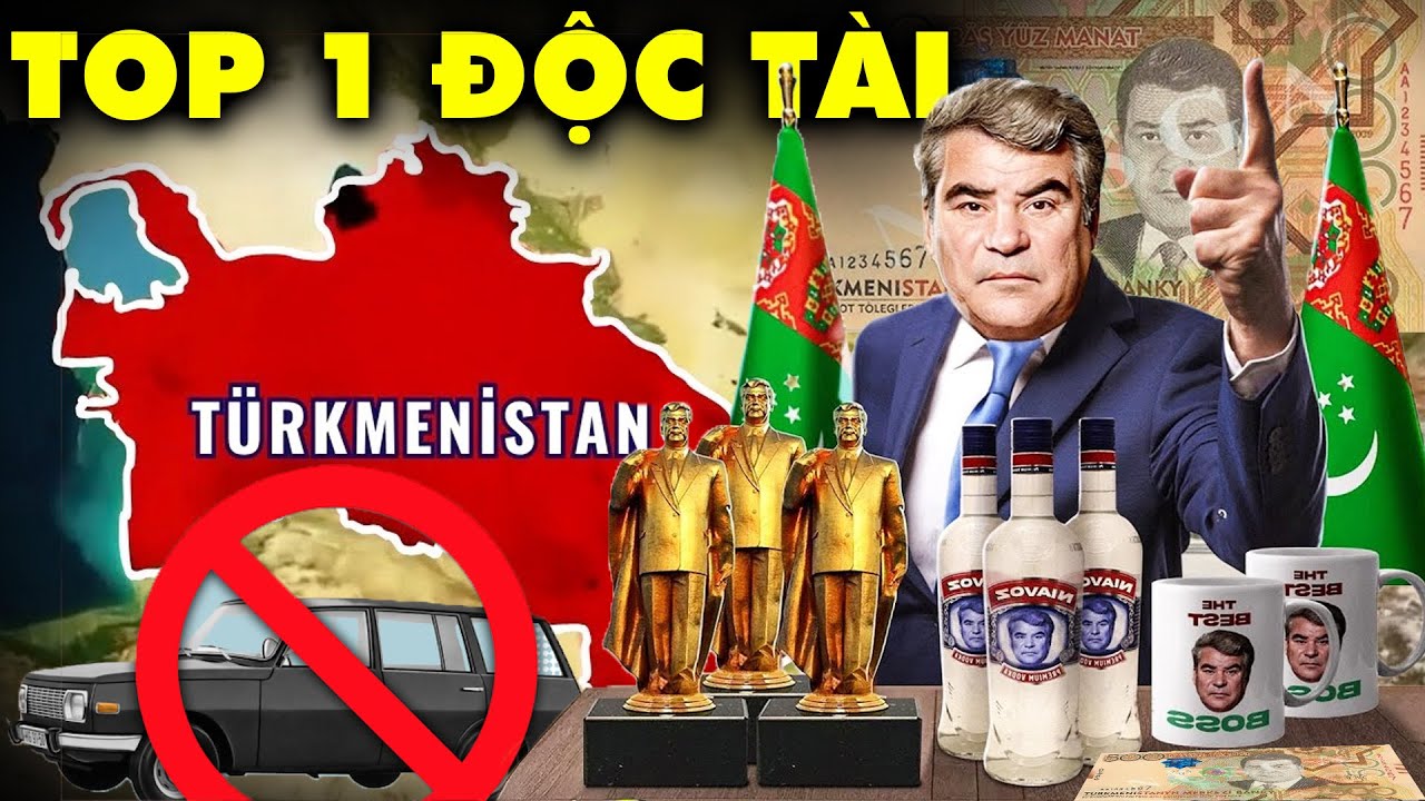 TURKMENISTAN - Đất Nước Độc Tài Hơn Cả Triều Tiên | Thế Giới Cổ Đại