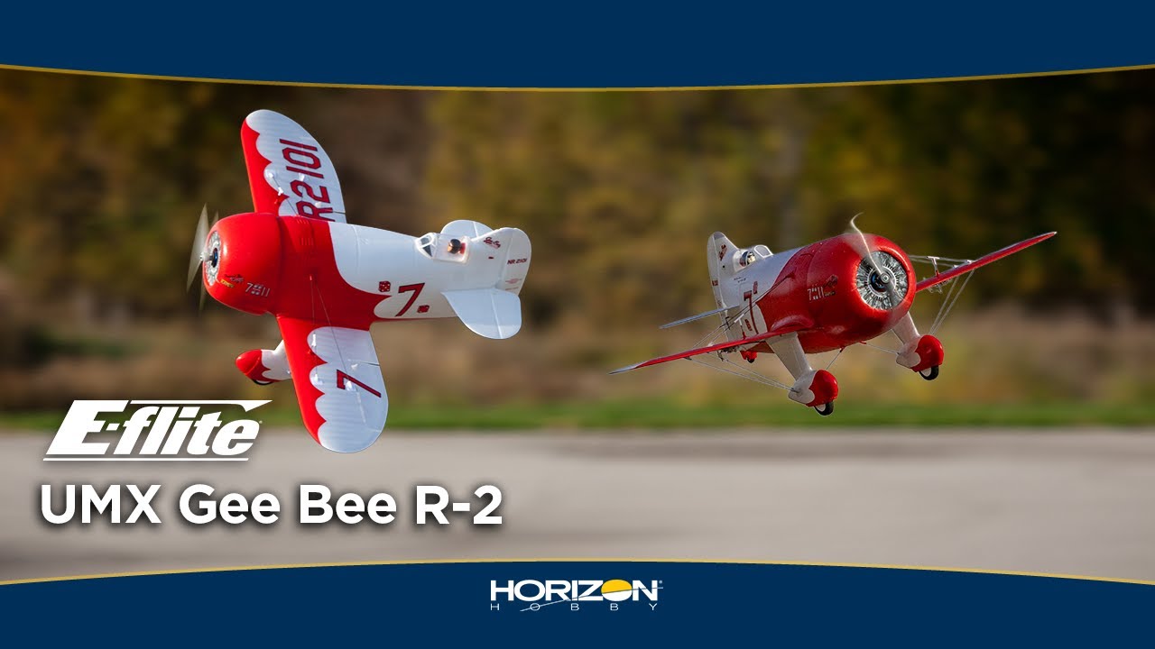 E-flite UMX Gee Bee R-2 510mm RC Airplane