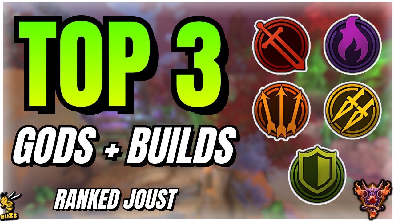 Top 3 Gods & Builds For Each Class To Carry Your Ranked Joust Games | Smite 11.8