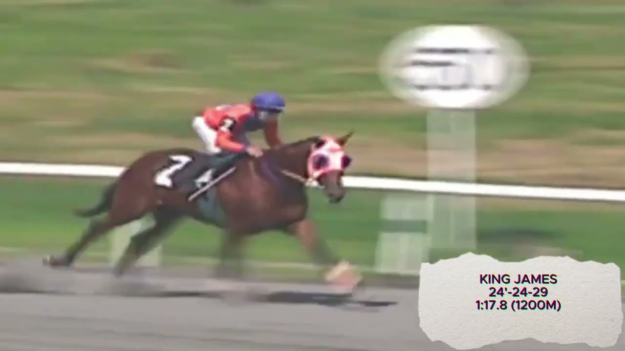 KING JAMES//SKYWOLF//BUNTAY SHORE//YENG VON YANG//2yo MAIDEN RACE@VILLEGAS22SPORTSTV