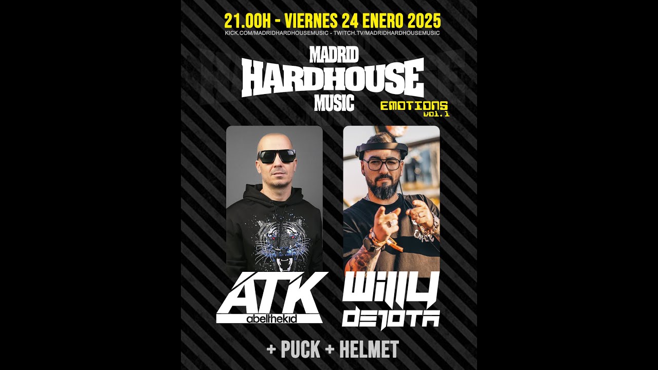 MHHM 132 - ABEL THE KID & WILLY DEJOTA + HELMET + PUCK - Emotions vol 1