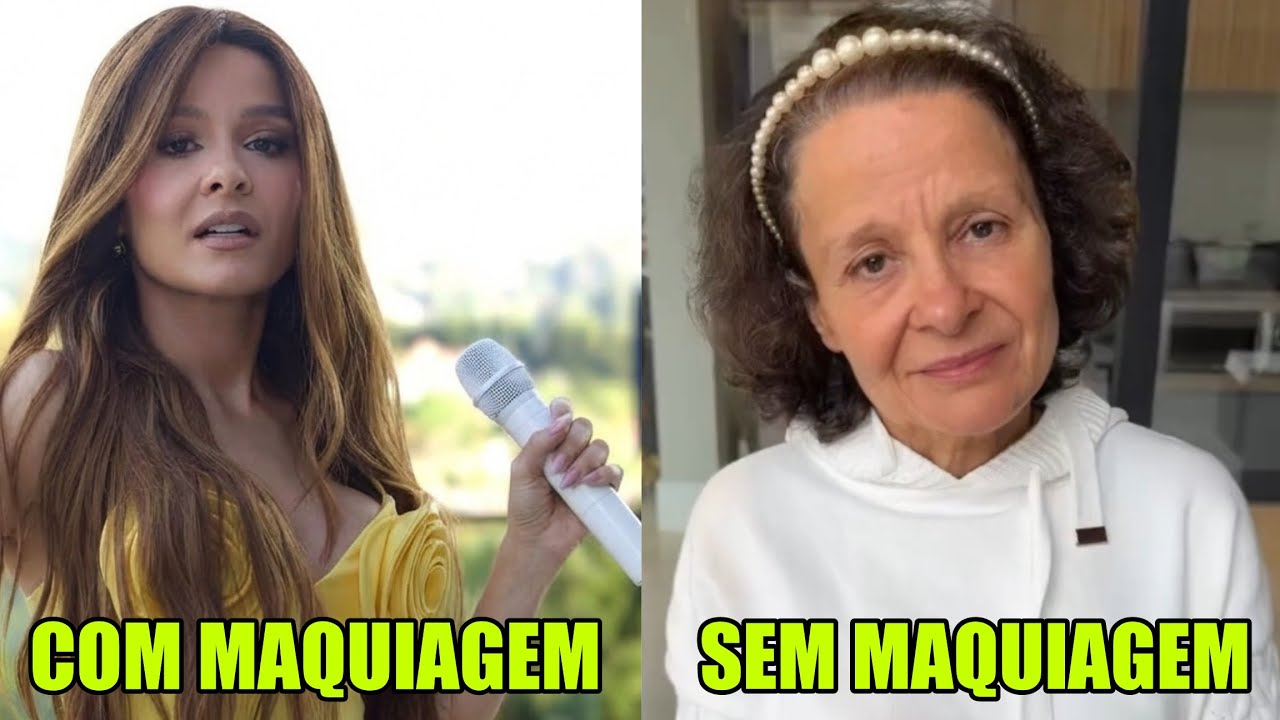 10 FAMOSAS que SE TORNAM OUTRA PESSOA SEM MAQUIAGEM