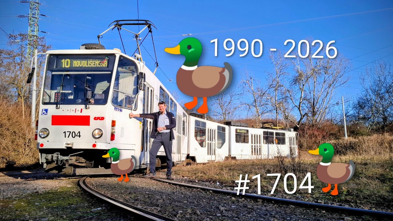 Derniéra s výroční kačenou; Z Medlánek do Líšně; POV video 1:1