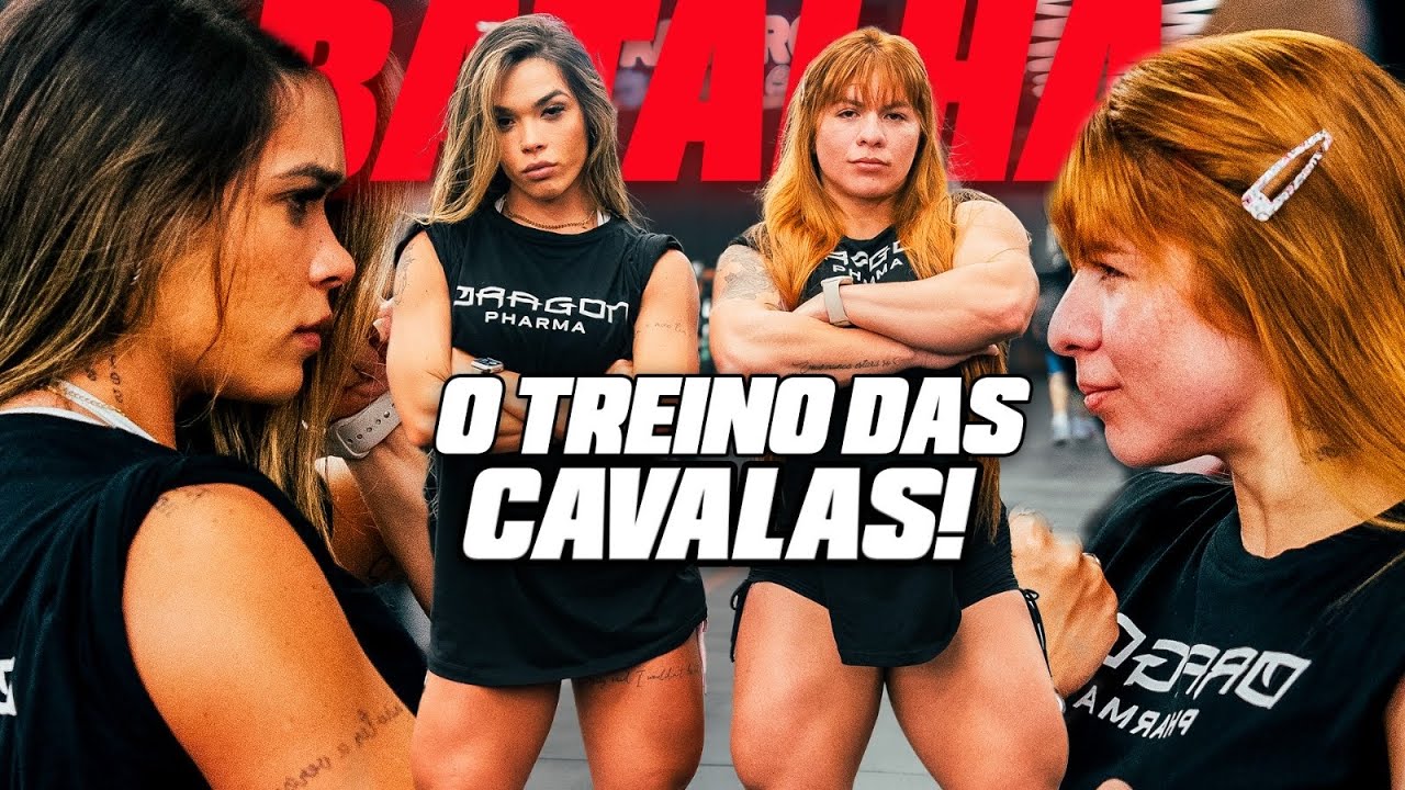 LUANA MENDES X STEFHANNY ROQUE | TREINO INSANO DE PERNAS