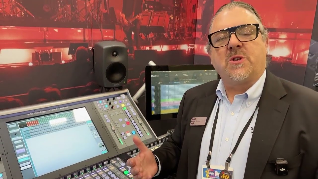 NAMM Show 2025: Live L650 Console by Solid State Logic (SSL)