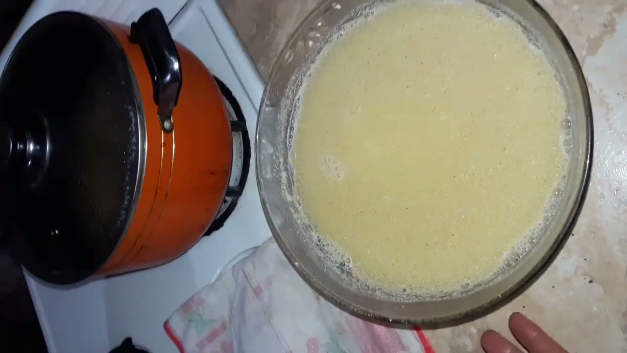 Costumbre tradicional: preparación del mbaipy