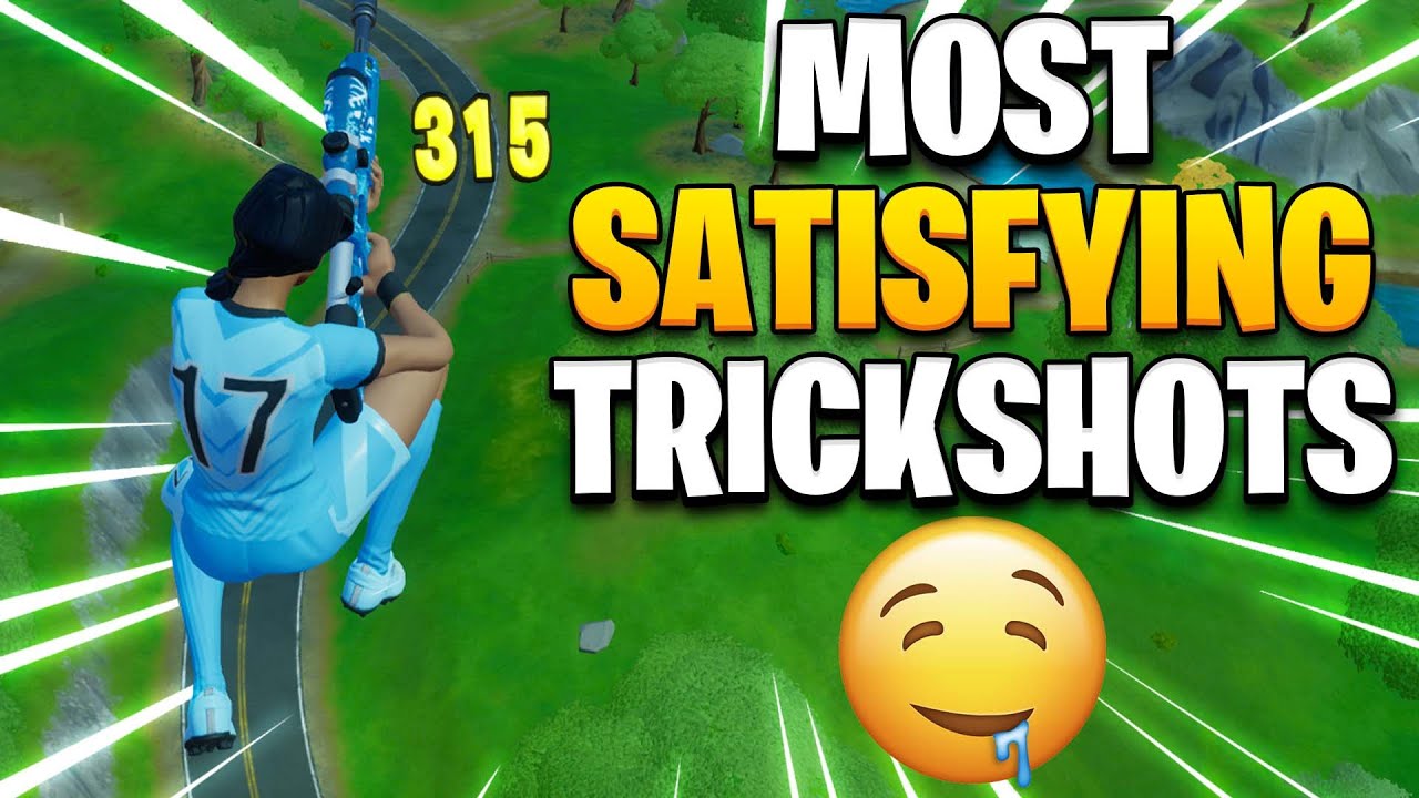 10 Minutes of the MOST SATISFYING TRICKSHOTS #2 🤤 (Fortnite Trickshot Compilation)