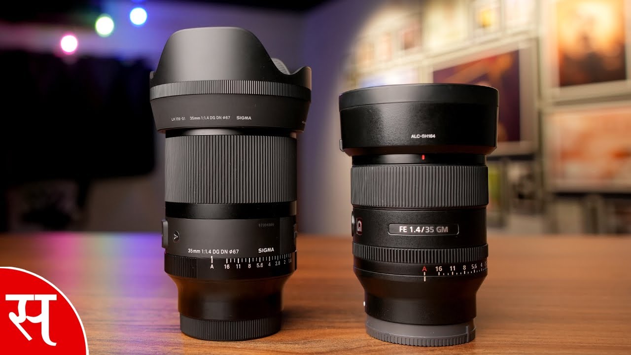 Which is the best 35mm lens for Sony E mount? Sony 35mm f1.4 GM Vs Sigma 35mm f1.4 Art | HINDI