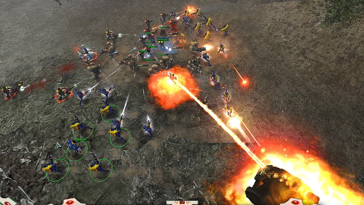 Dawn of War - Soulstorm | Snippy vs. cha0s_MaSs [F2F Season 6]