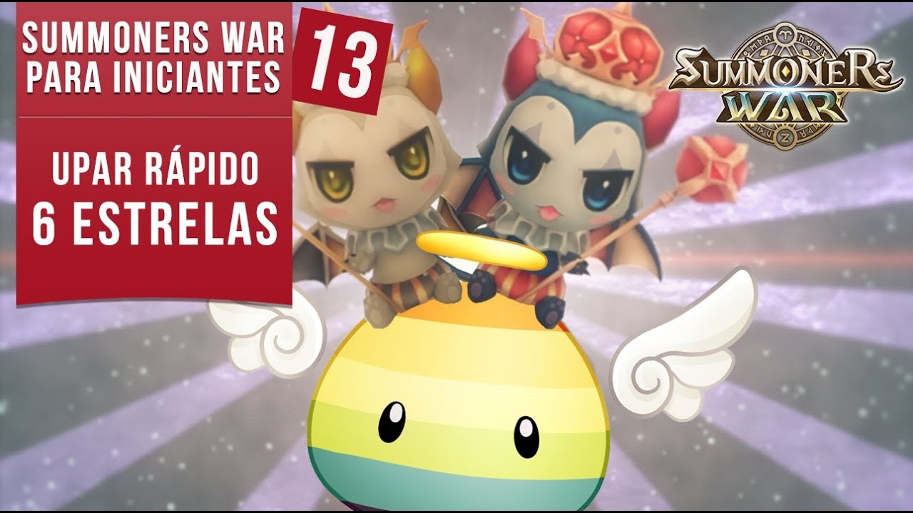 SW Iniciantes #13 - Como Colocar Mobs 6 Estrelas Rápido - Summoners War