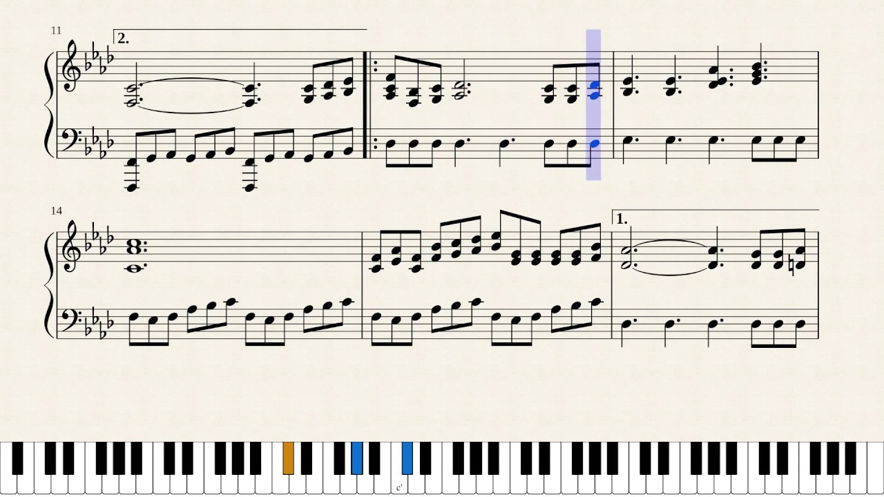Legendary Pokemon Encounter - Pokémon Ranger : Guardian signs - Piano sheet music