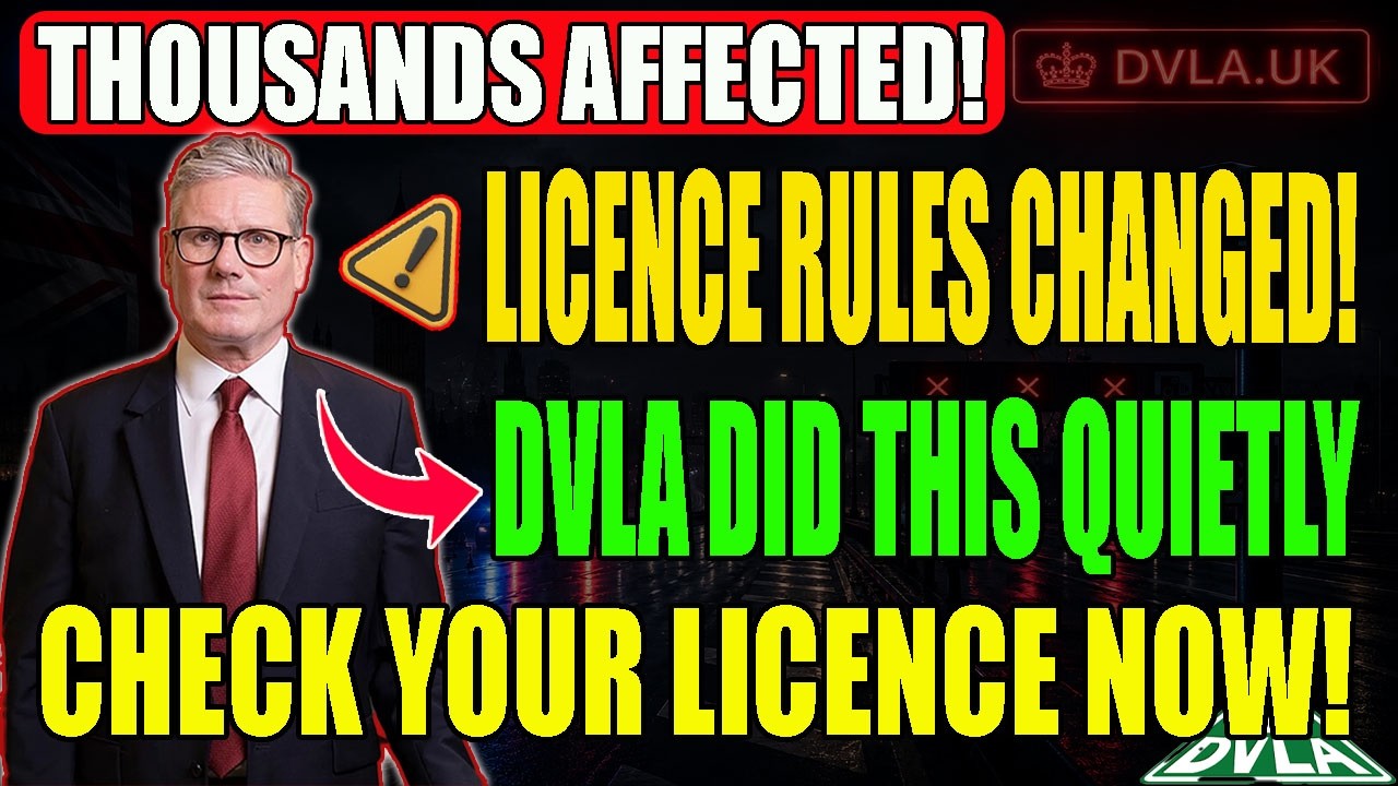 Правила выдачи прав DVLA изменились в одночасье &mdash; тысячи водителей в Великобритании под угрозой п...