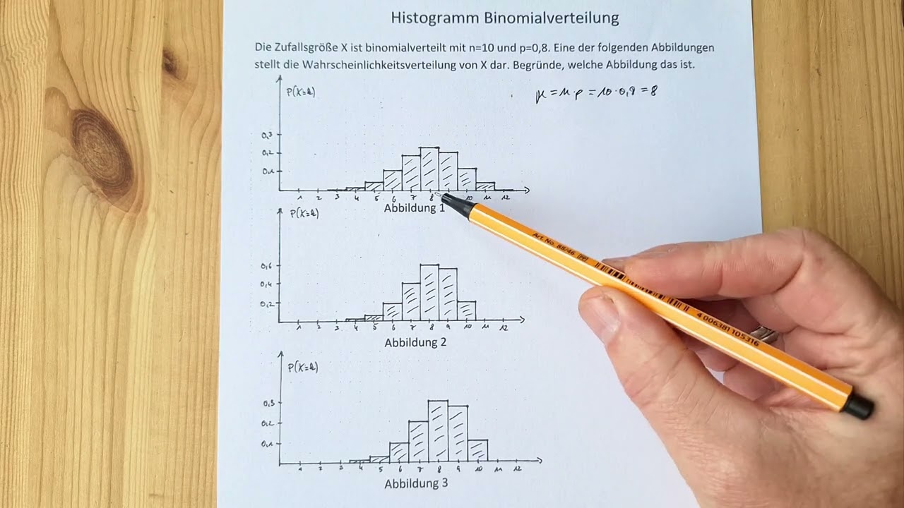 Das richtige Histogramm auswählen, Binomialverteilung