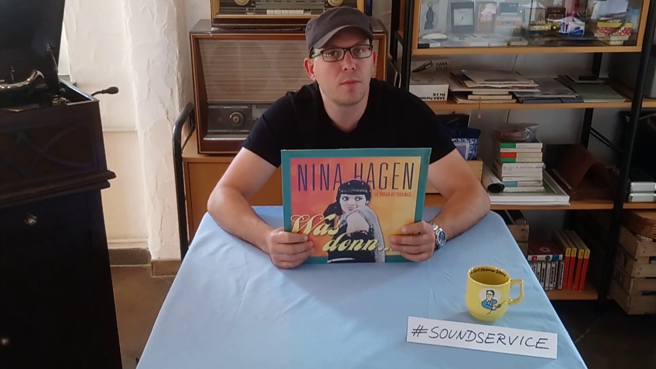 Unboxing Nina Hagen - Was denn? The Amiga Recordings Orange Vinyl LP Du hast den Farbfilm vergessen