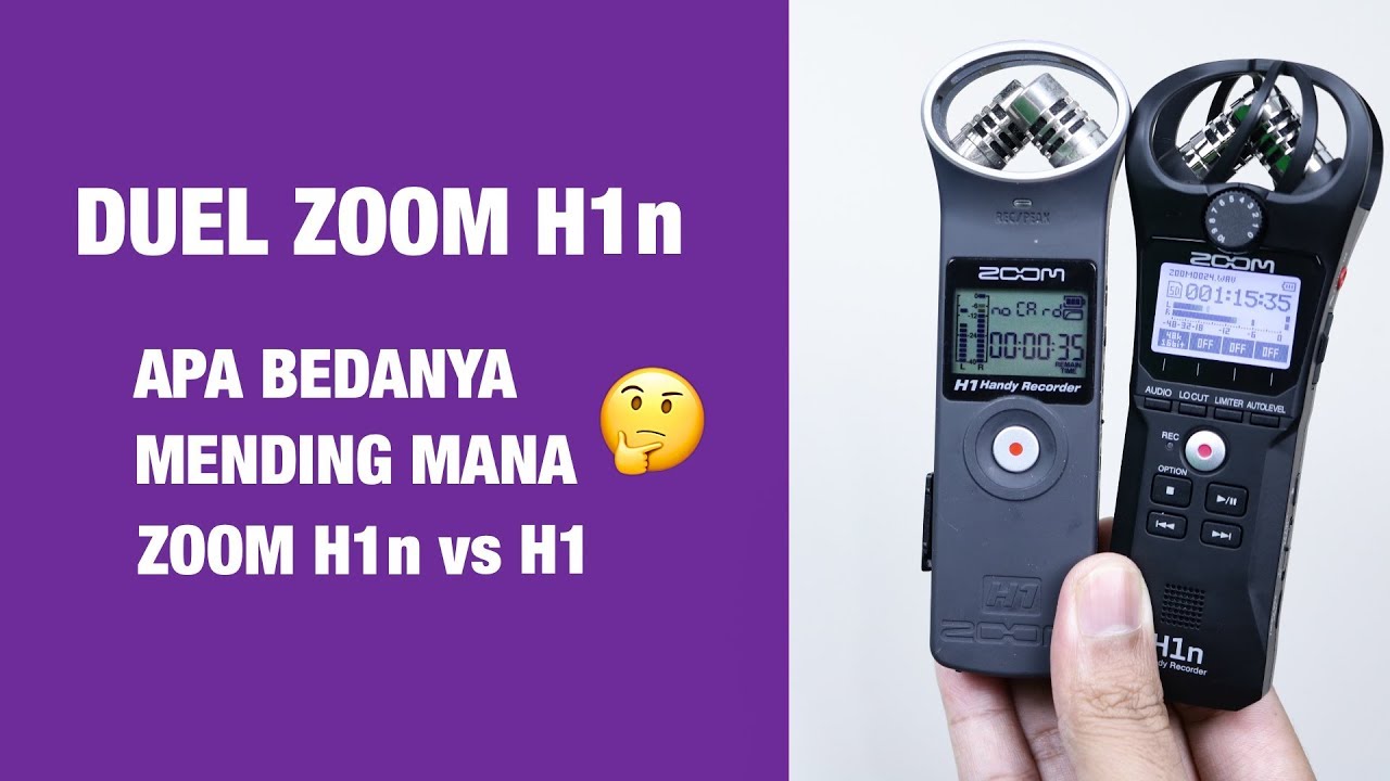 Review: Zoom H1n vs Zoom H1 — Apa Bedanya?