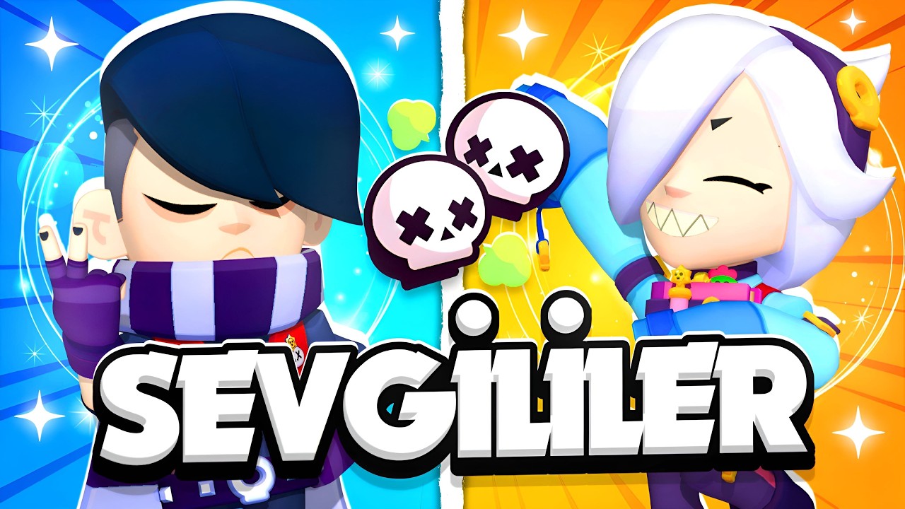 Takipçimle Bütün SEVGİLİ Karakterleri Denedik! 💘 Bakalım En İyi Çift Kimmiş? | Brawl Stars