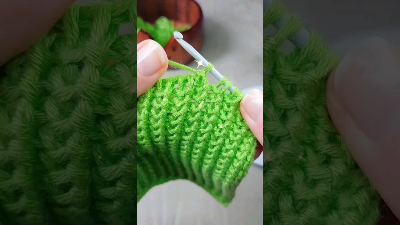 How to finish a Tunisian stitch 