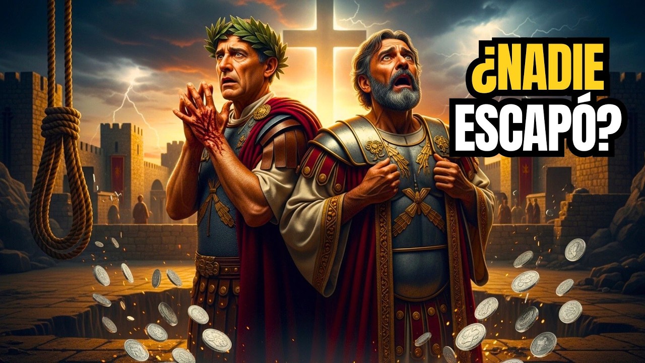 Pilatos, Caifás y Judas: El aterrador final de los asesinos de Cristo.