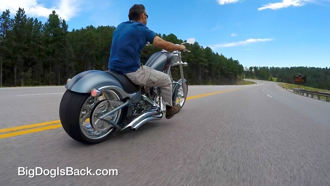 Cruising Big Dog Motorcycles K9s - Choppers at Sturgis