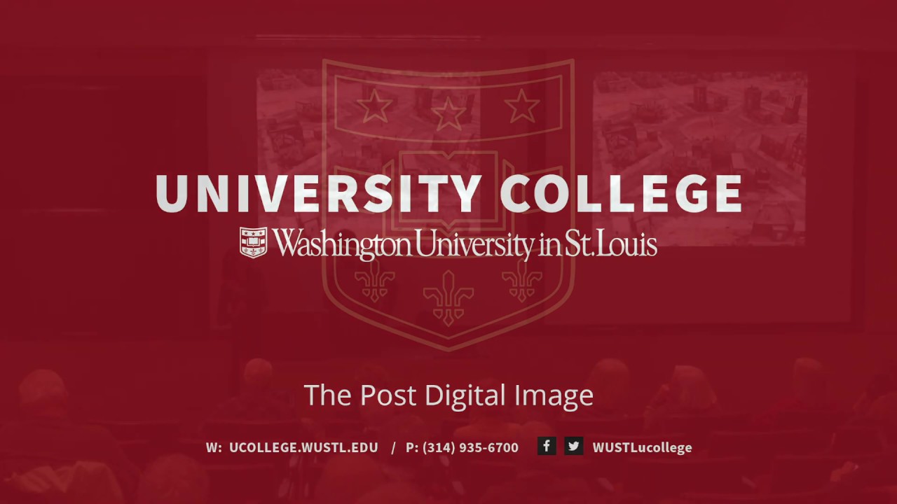The Post-Digital Image - MLA Lecture Series