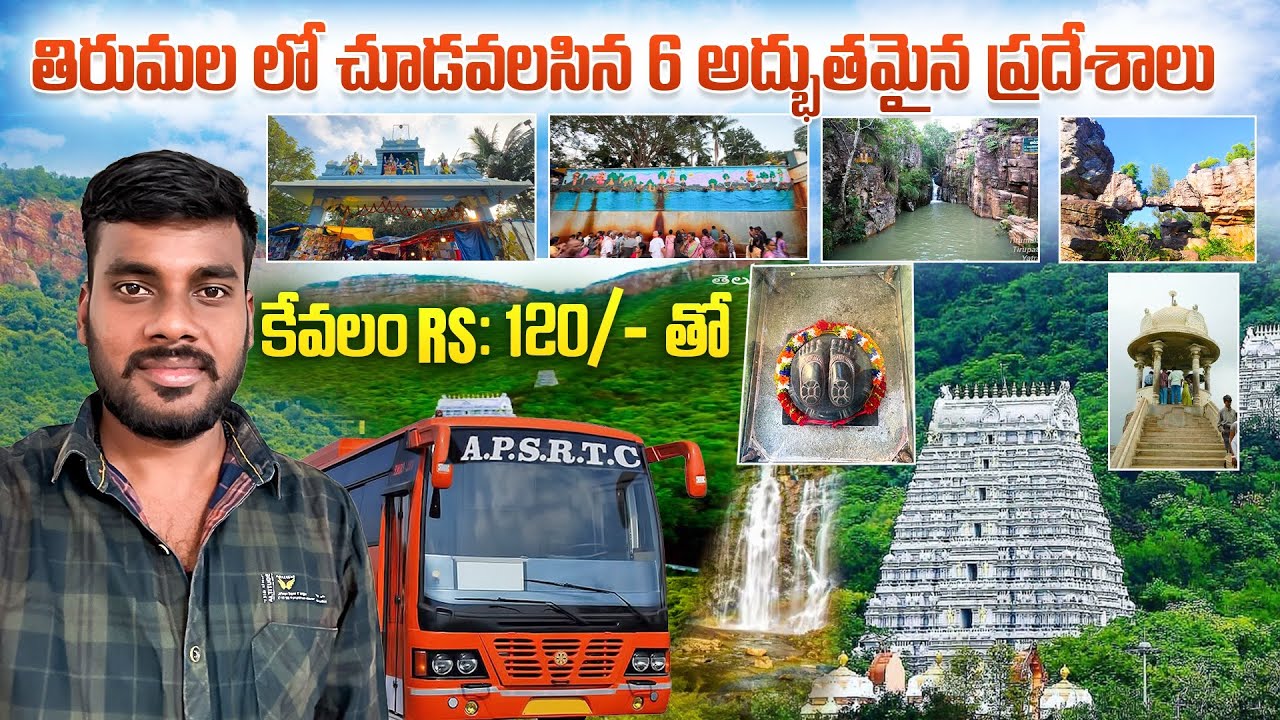 తిరుమల లో చూడవలసిన 6 ముఖ్య ప్రదేశాలు | తిరుమల యాత్ర గైడ్ | ఆలయాలు & దర్శనీయ ప్రదేశాలు