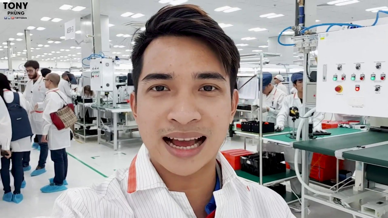 OMG! Nhà máy sản xuất điện thoại Vsmart đây rồi! Quá hiện đại!