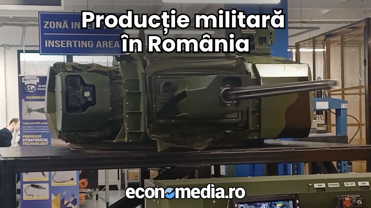 În interiorul unei fabrici de apărare din România
