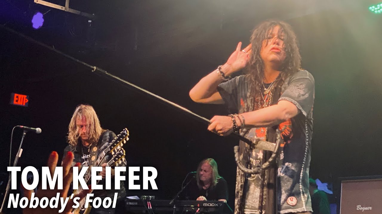 TOM KEIFER - Nobody's Fool (Cinderella) - Live @ Warehouse Live - Houston, TX 6/25/22 4K