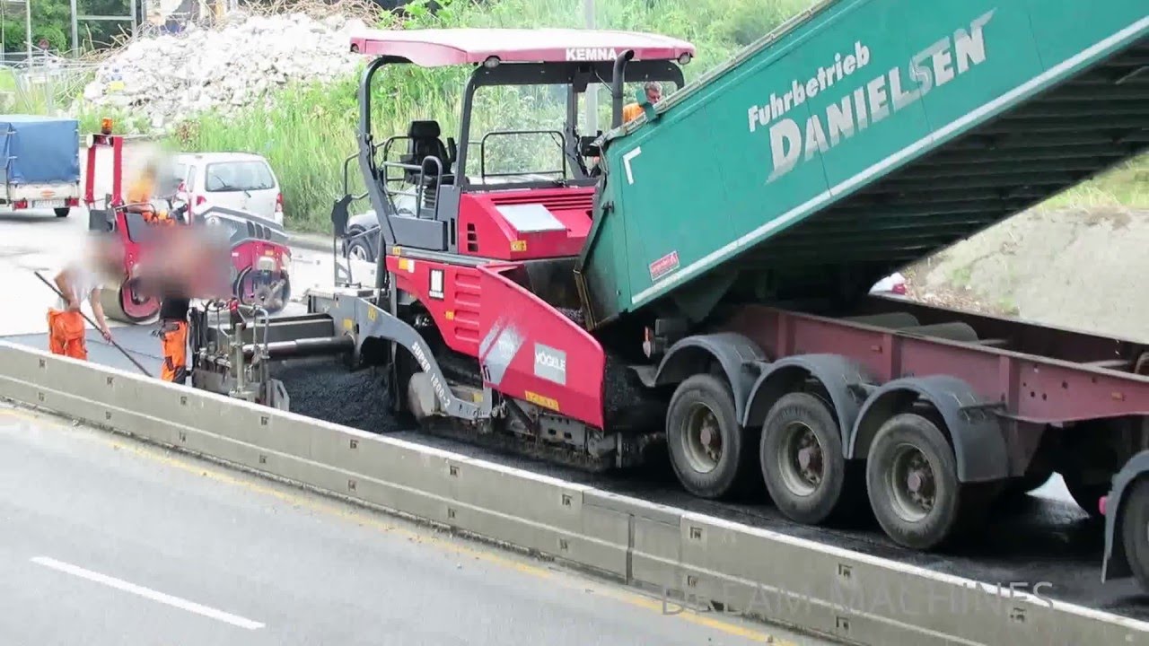 VÖGELE SUPER 1800-2 ASPHALTFERTIGER KEMNA STRASSENBAU