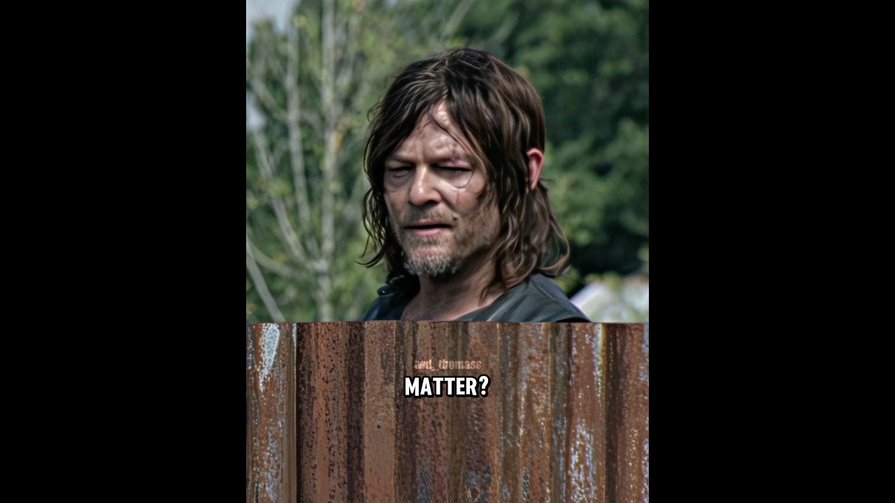 Daryl Gets Challenged by Alpha 😬 | The Walking Dead | #shorts