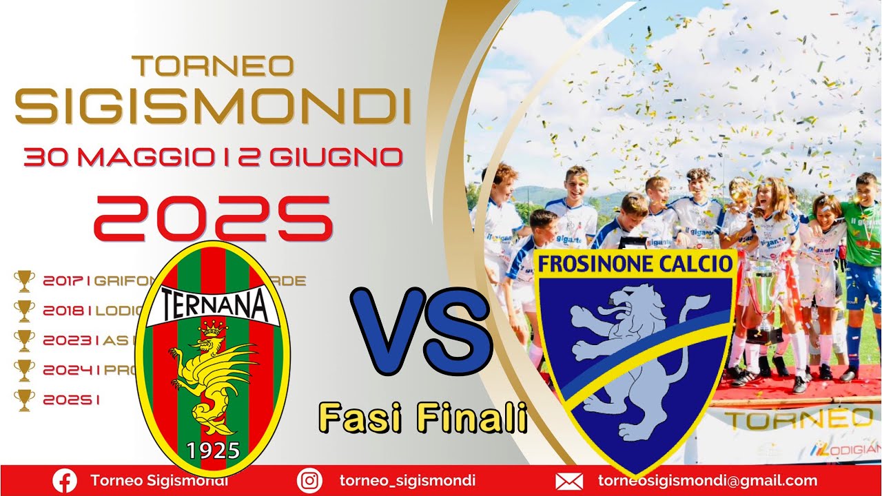 TERNANA  VS FROSINONE U12 TORNEO SIGISMONDI 2025
