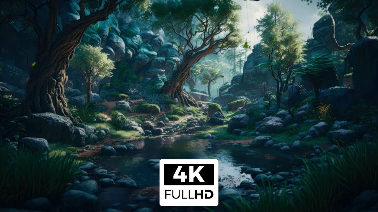 Magical Forest 4K Live Wallpaper