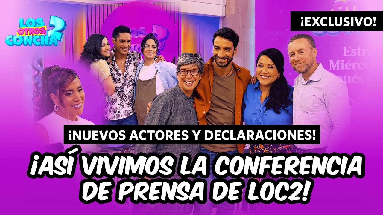 La conferencia de prensa más divertida 🐚| Los Otros Concha 2 | #ContenidoExclusivo