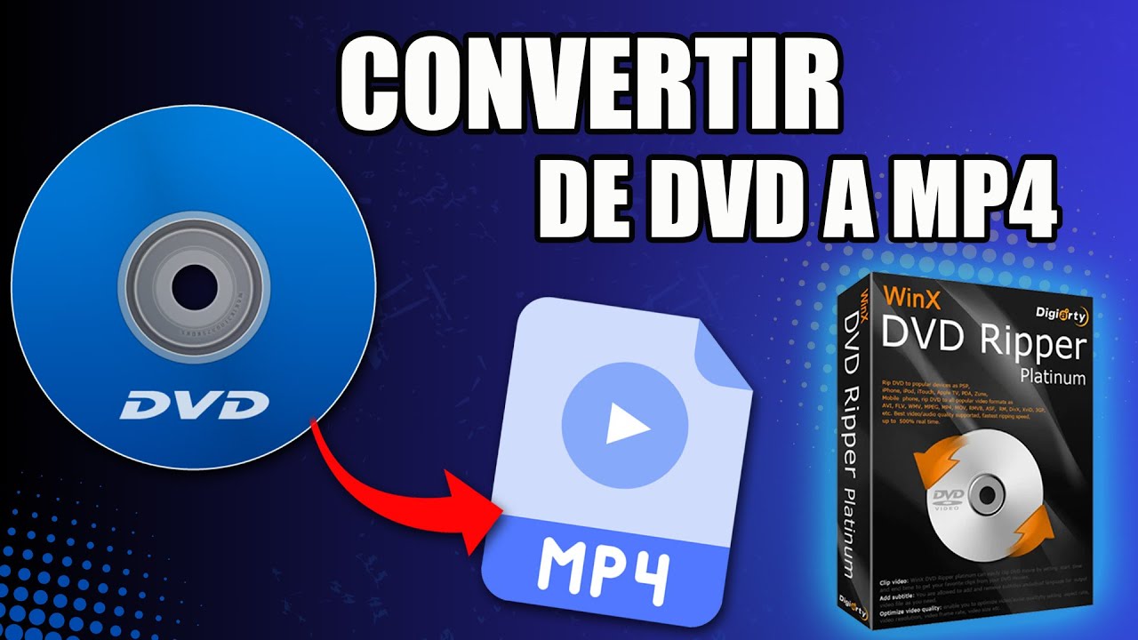 C&oacute;mo Convertir DVD a MP4 F&aacute;cilmente en Windows 10 / 11 ☑
