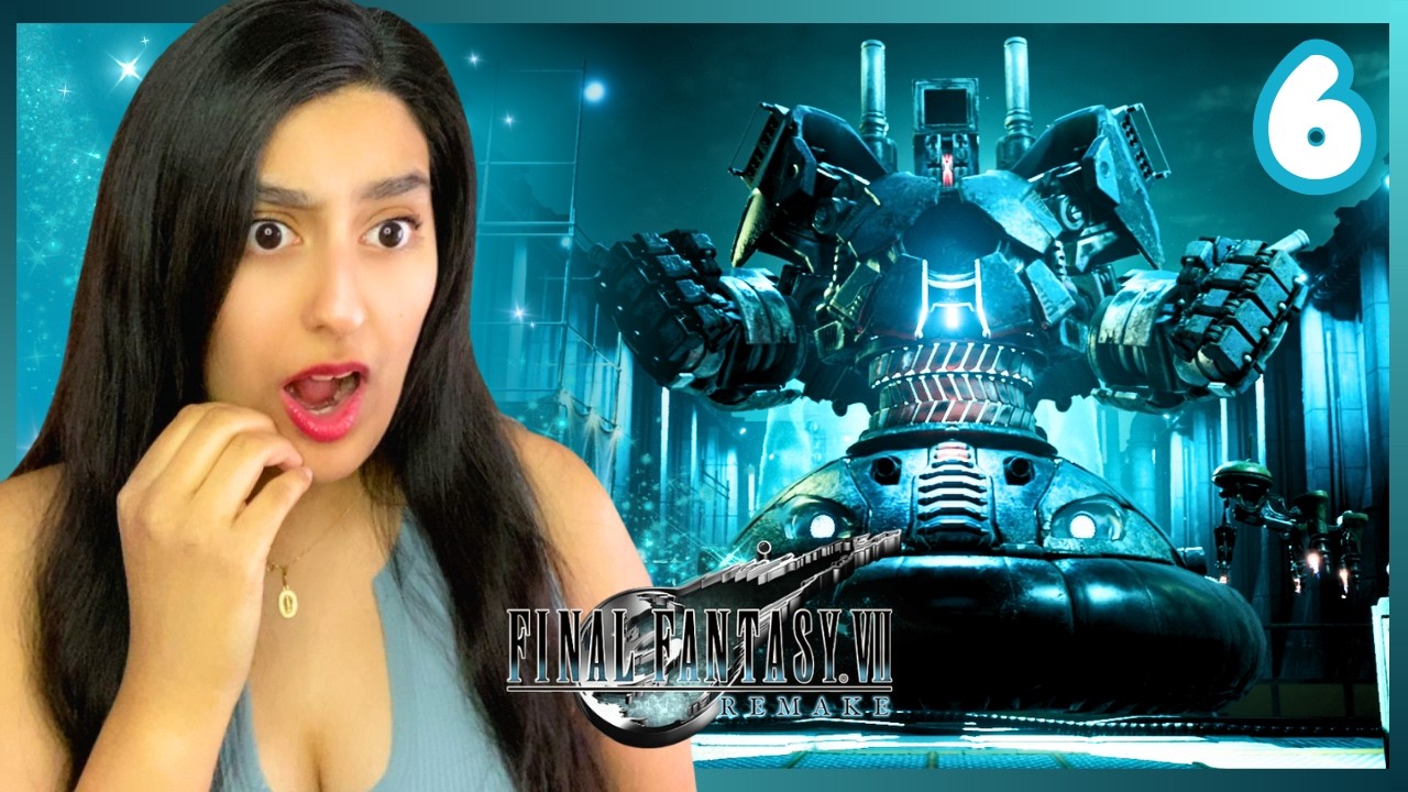 Shinra Made Their Own GUNDAM!?😨 | Final Fantasy VII Remake Blind Playthrough | Part 6