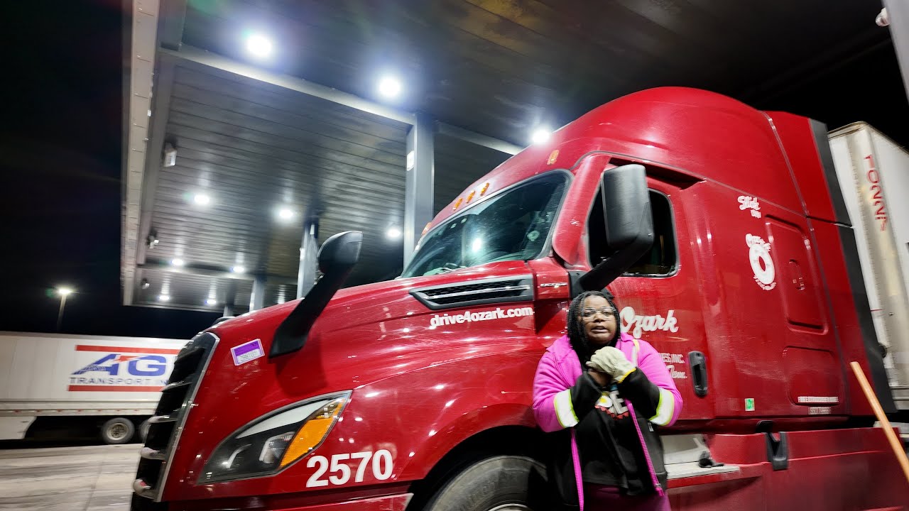 Female Trucker: Cold… Fatigue… Ready to go Home