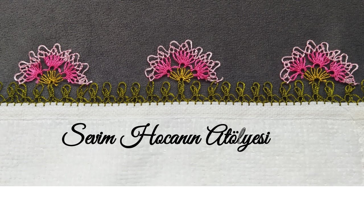 139.Model Şahane Mutfak Havlusu Oyası Modeli