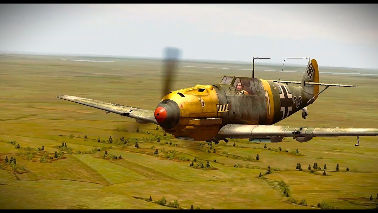 IL-2 Sturmovik 1946 +BAT 4.1.3  Bf 109 E-7 Vs I-16 Barbarossa 1941