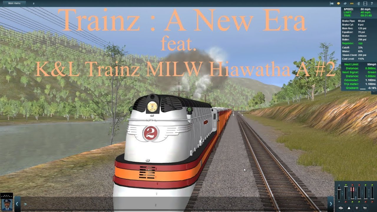 Trainz : A New Era feat. K&L Trainz MILW Hiawatha A #2