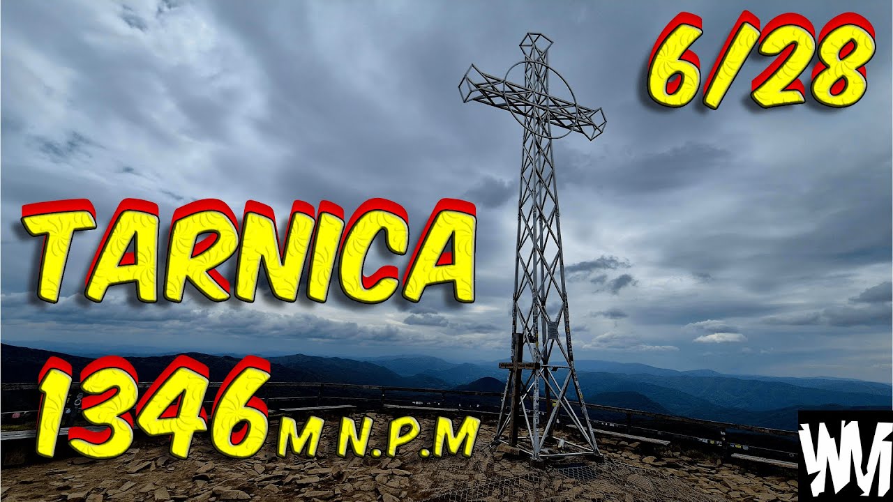 TARNICA w pięknych zielonych i dzikich Bieszczadach, mój 6/28 szczytów KGP