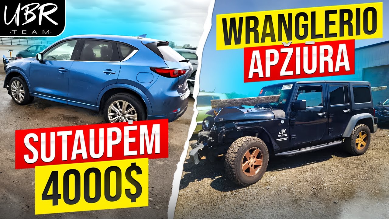 UBR Team: VISKAS IŠ NAUJO. WRANGLERIS IŠ 