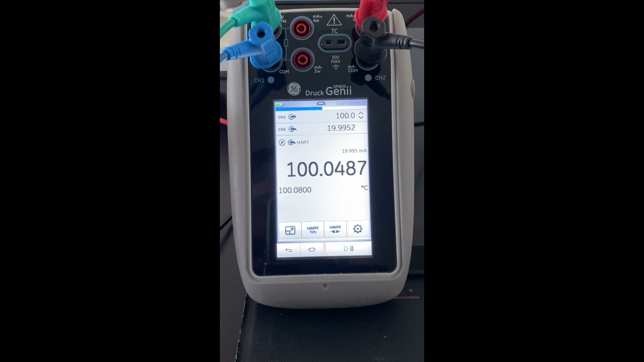 HART Function in Druck DPI 620G Multifunction Calibrator